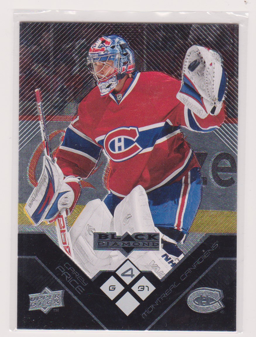 (image for) 2008-09 Black Diamond #178 Carey Price - QUAD